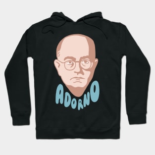 Theodor Adorno Face Hoodie